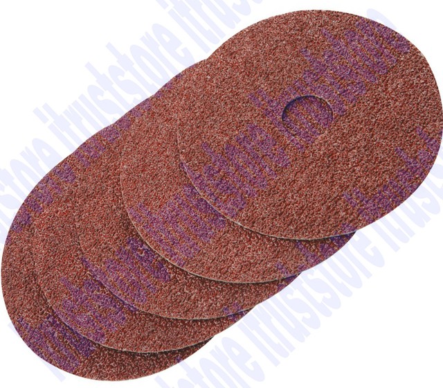 41/2 in. 36 Grit Resin Bonded Fiber Backing Sanding Discs Sander Pad 5