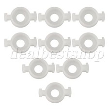 9x White Trumpet Slot Valve Guides for B Flat Cornet Repair Tool 4.5MM