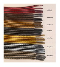 10 Pair BULK Construction Boot Work Round Shoelaces - shoe lace strings