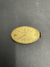 Geneva 17 Jewels Movement and Dial Swiss Made 28 x 17 mm. For Parts/Repair. C277