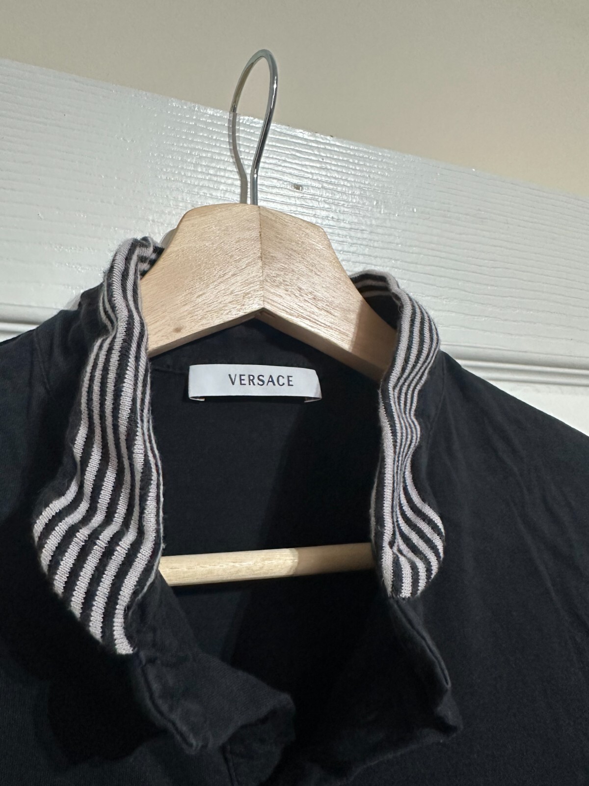 Expensive Versace Collection Black  Wool Jumper, … - image 2