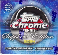 2024 Topps Chrome Tennis Sapphire Complete Your Set Pick Card (1-200)
