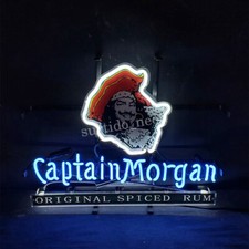 Captain Morgans Beer Neon Signs Home Bar Pub Club Home Wall Decor 24x20 Captain Morgans Beer Neon Signs Home Bar Pub Club Home Wall Decor 24x20