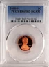 2008-S Proof Lincoln Cent-Shield- PCGS PR69 RD DCAM -Fading Blue Label