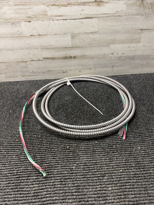 12'  E189204 TYPE MC CONDUIT CABLE, (UL) 600V, 4 Wires Quick Cable Whip
