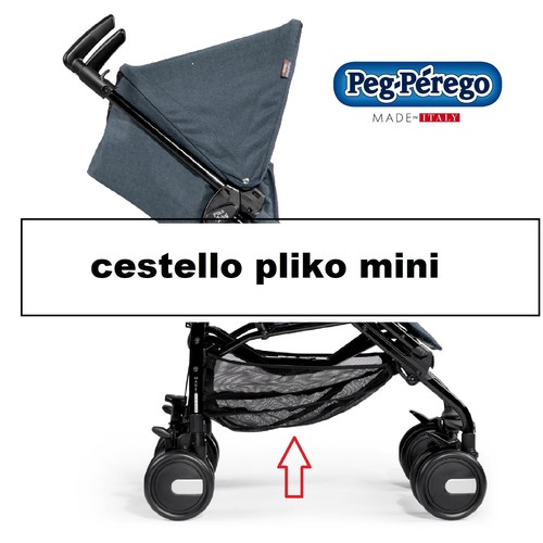 Peg Perego Pliko Mini Panier Porte- Articles ERSHMI00-RE01 -nuovo-italia - Photo 1/1