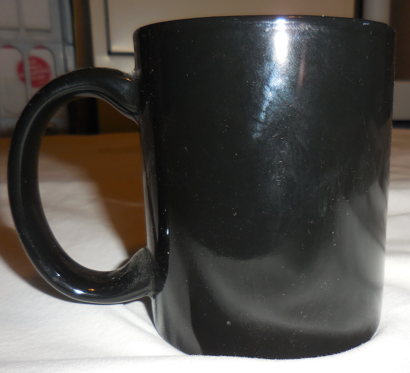1 Snap-On Racing mug cup Black color M Ware VTG tools VTG ad