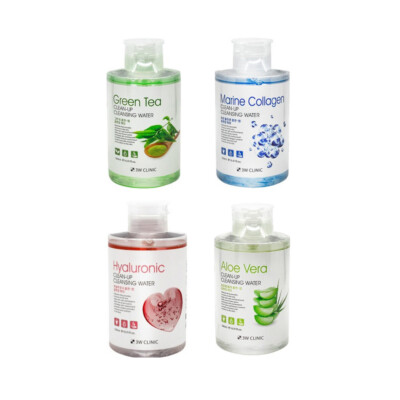 [3W CLINIC] Clean Up Cleansing Water - 500ml / Free Gift