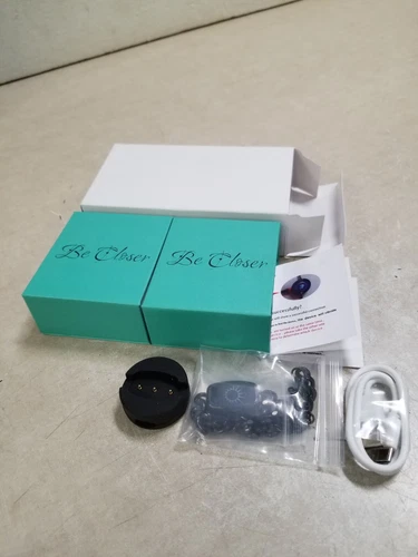 Unbranded Long Distance Touch Bracelets for Couples Vibration Light up Bluetooth