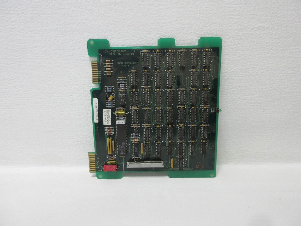 Used Modicon AS-B036-800 Rev. A1 Circuit Board ASB036800