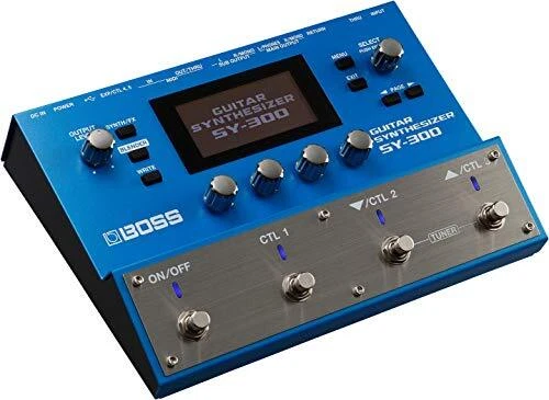 Boss SY-300 Chitarra Sintetizzatore Blu Doesn'T Desideri Un Per Pick-Up Nuovo - Foto 3 di 3