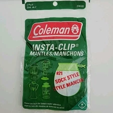Coleman Insta-Clip No. 21 Wire Twist On Mantles 2 Per Pack 