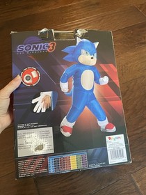 Sonic The Hedgehog 3 Unisex Child Youth Inflatable Halloween Costume One Size