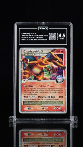 Charizard G LV.X graded TAG 4.5 for sale on eBay