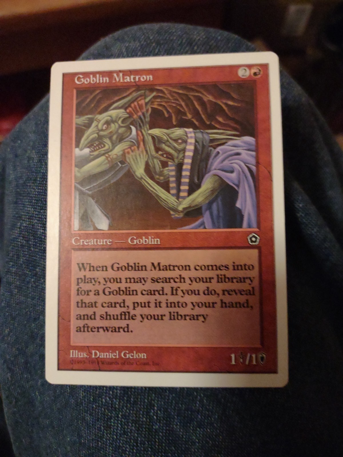 Magic The Gathering Anthologies Goblin Matron MTG TCG CCG NM+