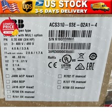 ACS310-03E-02A1-4 ABB Inverter Brand New Spot Goods！UPS Fast Shipping
