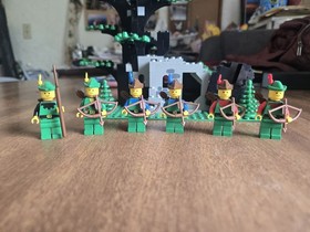 LEGO Castle Set Camouflaged Outpost 6066 - 99% Complete Vintage 1987 Forestmen