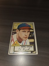 1952 Topps Eddie Kazak #165 Vg-Ex Baseball Set Break Free Combined S+H