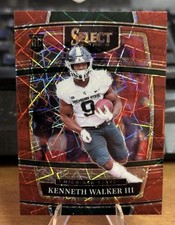 Kenneth Walker III Rookie 2022 Select Draft Picks #15 RED LAZER Prizm SP RC
