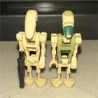 Lego Star Wars Battle Droid Minifigure Lot of 2 Plastic Droid Figures