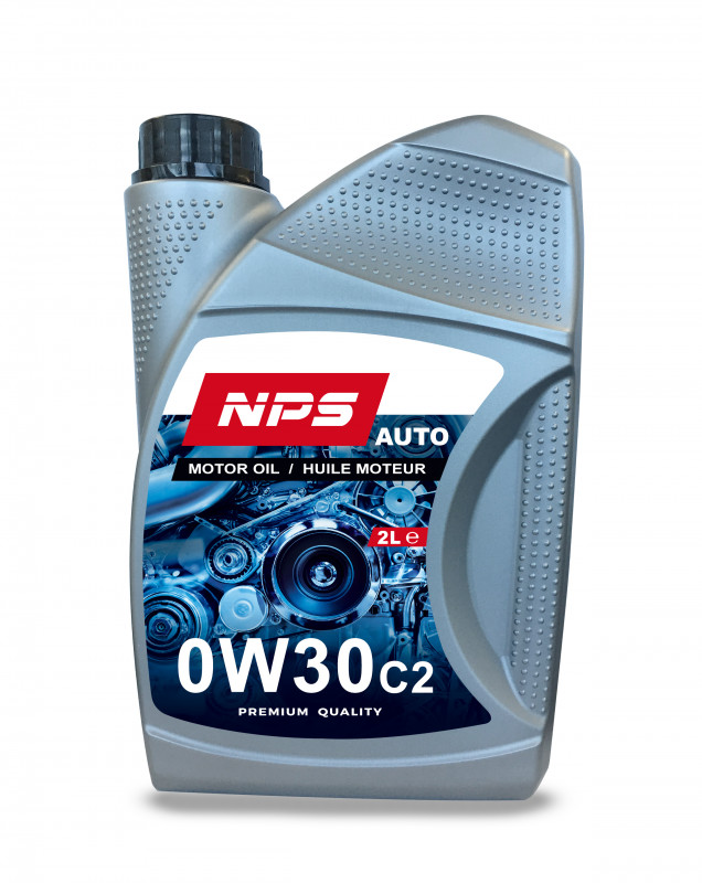 Huile 0W30 C2 bidon de 2L pour protéger le moteur contre le démarrage à froid