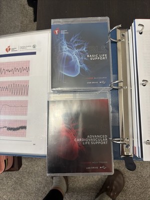 ACLS/BLS Instructor manuals With Videos