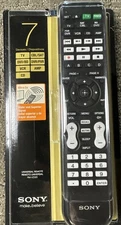 New Sony Universal Remote RM-VZ320 Control Commander Black Works With 7 Devices