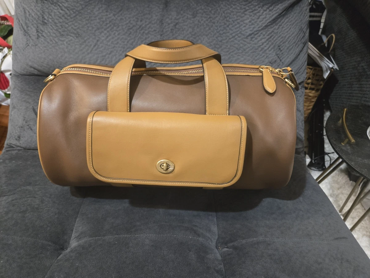Coach Leather Duffle Bags for sale - eBay