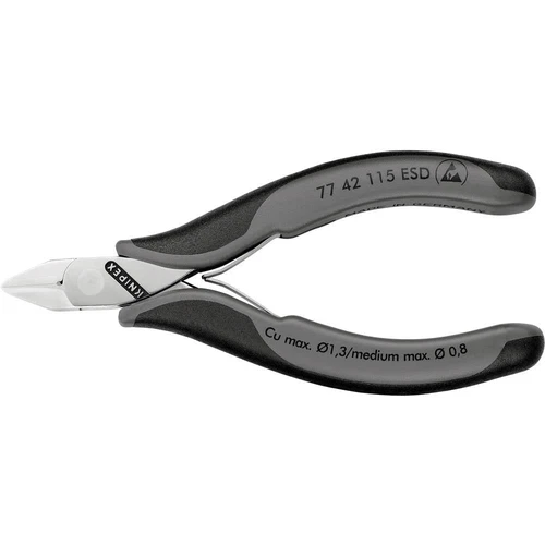 Knipex 77 42 77 42 115 ESD ESD Seitenschneider ohne Facette 115 mm
