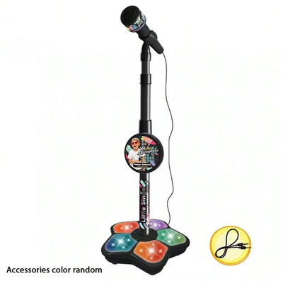 Kids Microphone Stand Toy, Portable Children'S Karaoke Electronic, Durable Party
