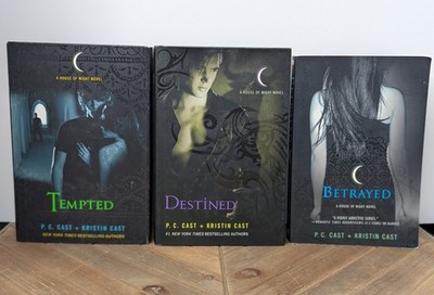 P.C. Cast + Kristin Cast House Of Night Novels 3Books In Lot