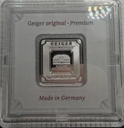 Geiger 5 Grams .999 Fine Silver Bar in Assay
