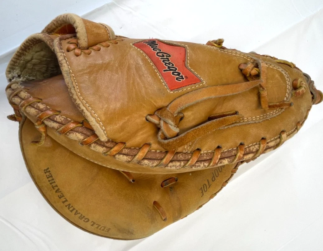Jambières MacGregor 625B – Catcher Baseball Vintage Années 70, Taille Enfant