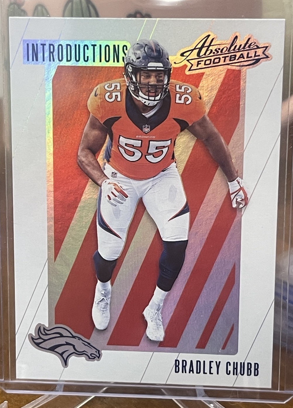 Bradley Chubb Panini Absolute Introductions #BC Base