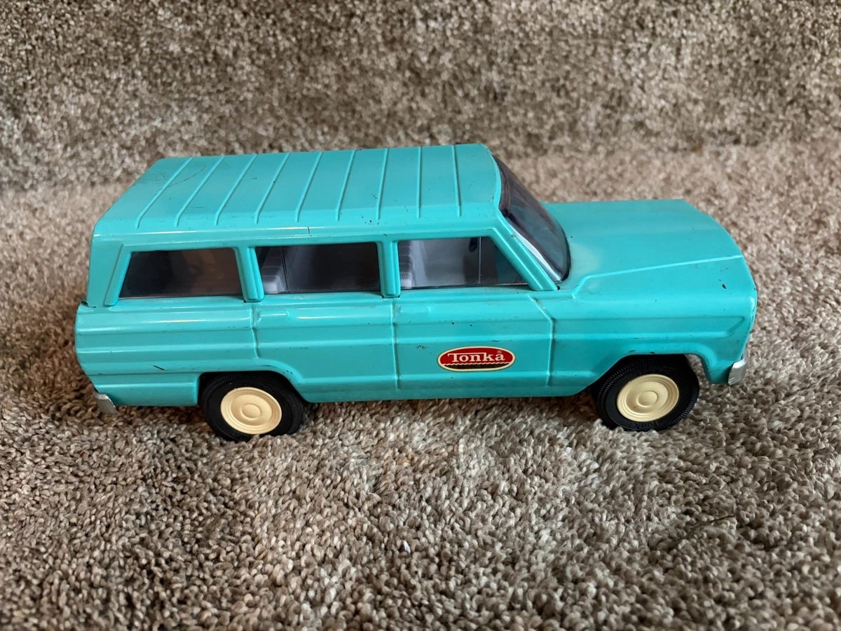 Tonka Jeep Blue Vintage Manufacture Diecast Cars, Trucks & Vans