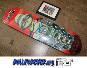 RARE  - Ronnie Creager Boombox Skateboard Deck - Special 1999 Blind Skateboards