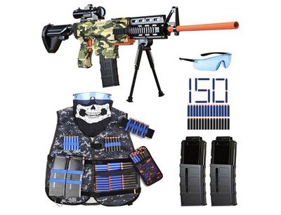 Toy Gun Automatic Sniper Rifle -3 Modes Toy Foam Blasters