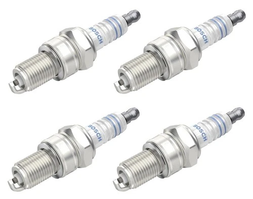 Spark Plugs x 4 Bosch Fits Porsche 944 924S VW Golf MK II Passat Rover Mini MGB - Picture 6 of 7
