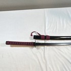 Tomahawk Katana Carbon Steel Black Blade Cord Wrapped 2017 NAGA Championship — photo 7