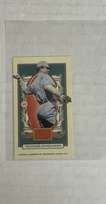 2013 Panini Golden Age Mini American Caramel Blue Back Baseball Card #13 Speaker