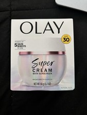 Olay Super Cream Face Moisturizer Sunscreen Broad Spectrum SPF 30 1.7 oz