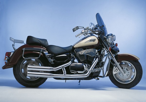 Falcon Double Groove Komplettanlage FüR Suzuki VL 1500 Intruder LC 1462 Ccm 98-0-image
