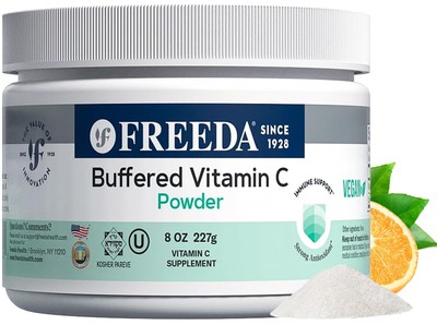 Buffered Vitamin C Powder (Calcium Ascorbate)   Non-Acidic, Stomach-Friendly ...