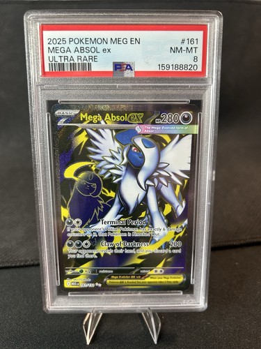 Mega Absol ex graded PSA 8 for sale on eBay