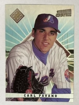 Carl Pavano 1998 Stadium Club One of a Kind #354 #/150 - Montreal Expos