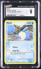 CGC 9 Marill 76/113 EX Delta Species 2005 Pokemon Card on eBay