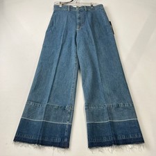 VERONICA BEARD Grant Wide-Leg Jeans Women's Size 27 Globetrotter Moon