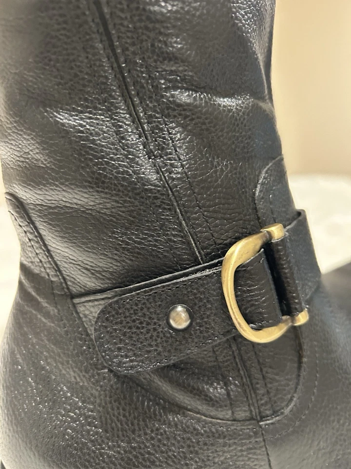 Nuevas Botas Naturalizer Negras Sobre la Rodilla 9.5W Foto 3 de 4