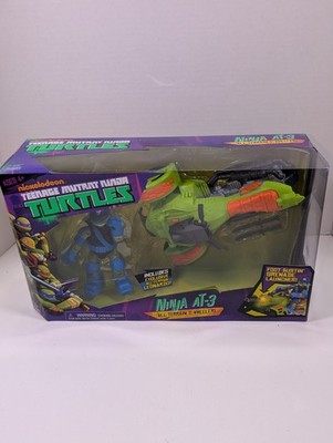 TMNT Ninja AT-3 All Terrain 3-Wheeler + All Terrain Leonardo (2013) - NIB