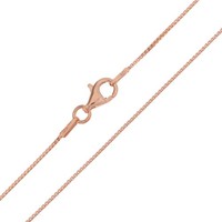 Cavill Silberkette RoséVergoldet 925 Sterling Silber Venezianer 60Cm Damen